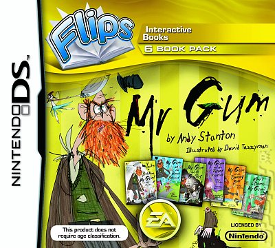 Flips: Mr Gum - DS/DSi Cover & Box Art