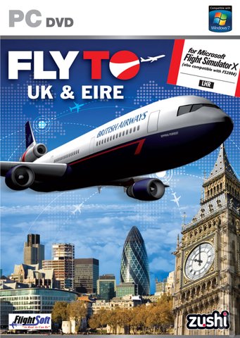 Fly To UK & Eire - PC Cover & Box Art
