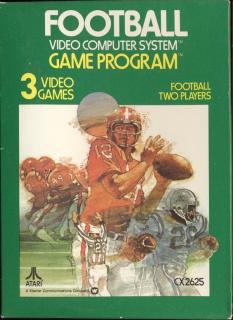 Football - Atari 2600/VCS Cover & Box Art