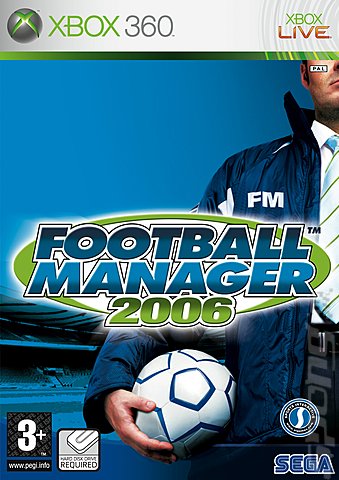 Football Manager 2006 - Xbox 360 Cover & Box Art