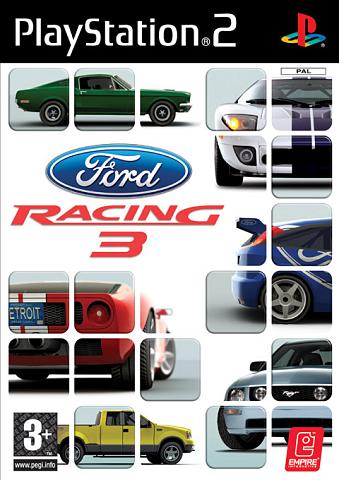 Ford Racing 3 - PS2 Cover & Box Art