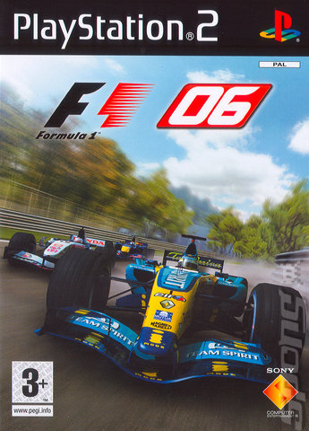 F1 06 - PS2 Cover & Box Art