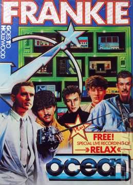 Frankie Goes to Hollywood - Spectrum 48K Cover & Box Art