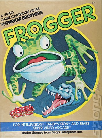 Frogger - Intellivision Cover & Box Art