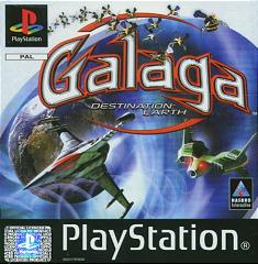 Galaga: Destination Earth - PlayStation Cover & Box Art
