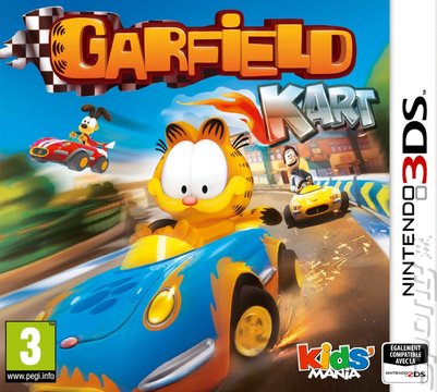 Garfield Kart - 3DS/2DS Cover & Box Art