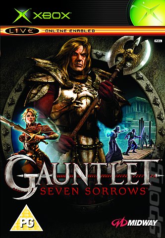 Gauntlet: Seven Sorrows - Xbox Cover & Box Art