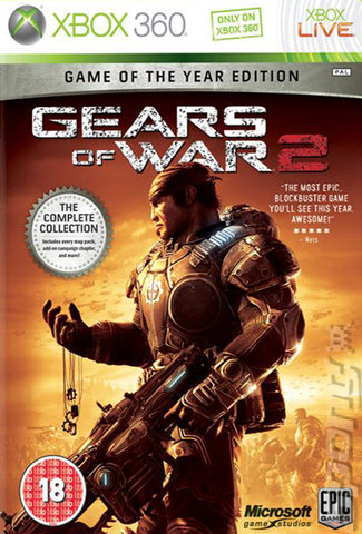 Gears of War 2 Game Of The Year Edition - Xbox 360 Cover & Box Art