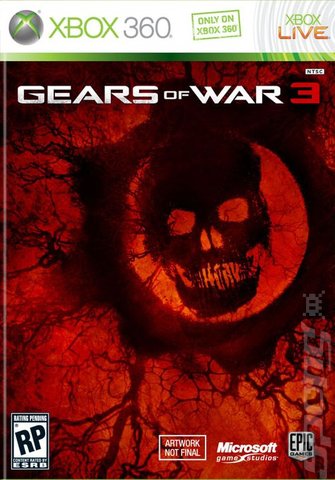 Gears of War 3 - Xbox 360 Cover & Box Art