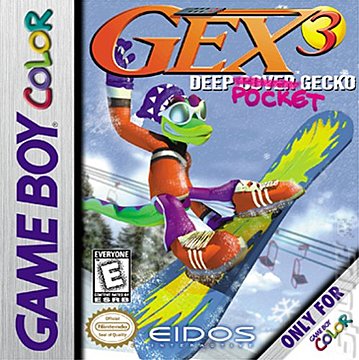 Gex: Deep Cover Gecko - Game Boy Color Cover & Box Art