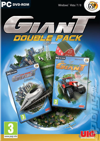 Giant Double Pack - PC Cover & Box Art