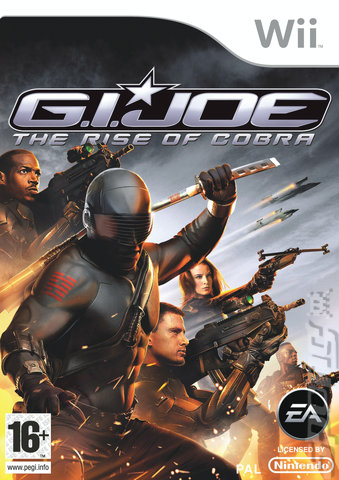 G.I. Joe: The Rise of Cobra - Wii Cover & Box Art