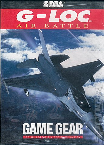 G-Loc: Air Battle - Game Gear Cover & Box Art