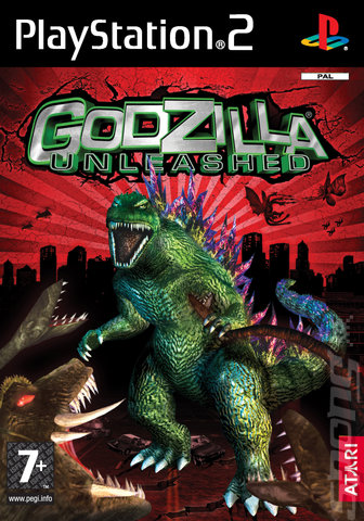 Godzilla Unleashed - PS2 Cover & Box Art