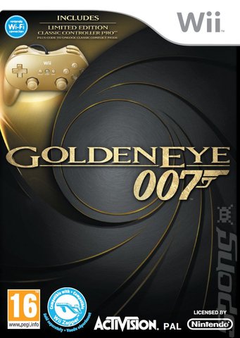GoldenEye 007 - Wii Cover & Box Art