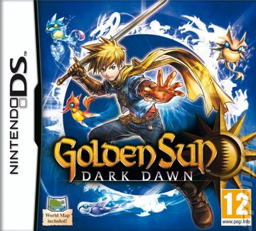 Golden Sun: Dark Dawn - DS/DSi Cover & Box Art