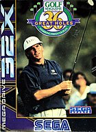 Golf Magazine Presents:36 Great Holes - Sega 32-X Cover & Box Art