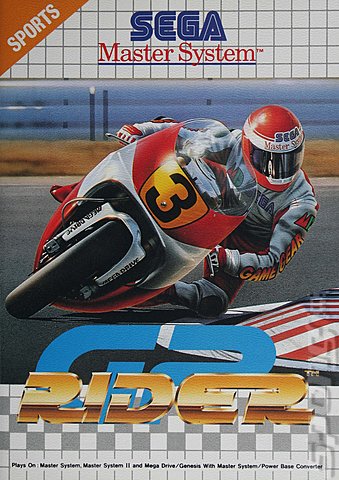 GP Rider - Sega Master System Cover & Box Art