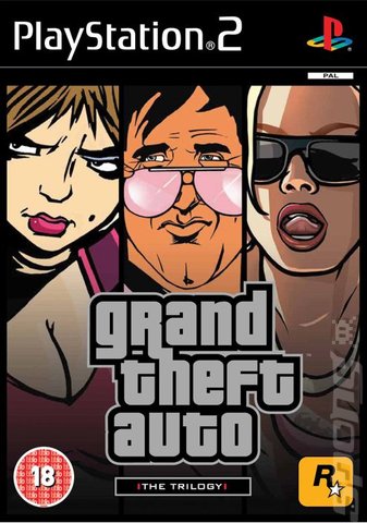 Grand Theft Auto: The Trilogy - PS2 Cover & Box Art