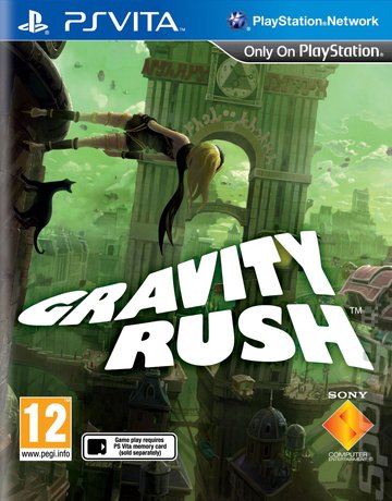 Gravity Rush - PSVita Cover & Box Art