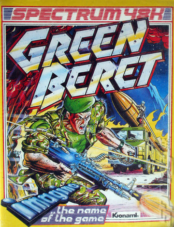 Green Beret - Spectrum 48K Cover & Box Art