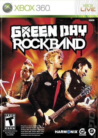 Green Day: Rock Band - Xbox 360 Cover & Box Art