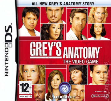 Grey's Anatomy: The Video Game - DS/DSi Cover & Box Art