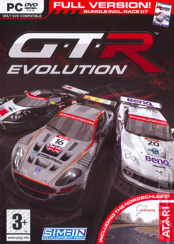 GTR Evolution - PC Cover & Box Art