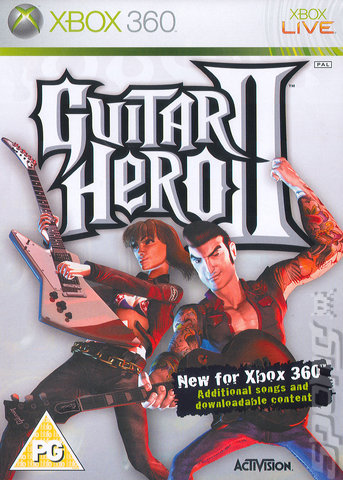 Guitar Hero II - Xbox 360 Cover & Box Art