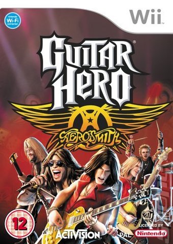 Guitar Hero: Aerosmith - Wii Cover & Box Art