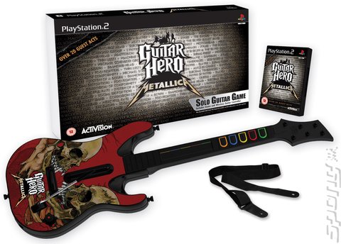 Guitar Hero Metallica - PS2 Cover & Box Art