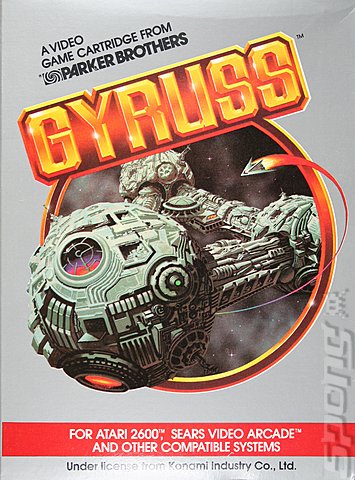 Gyruss - Atari 2600/VCS Cover & Box Art