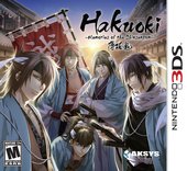 Hakuoki: Memories of the Shinsengumi - 3DS/2DS Cover & Box Art