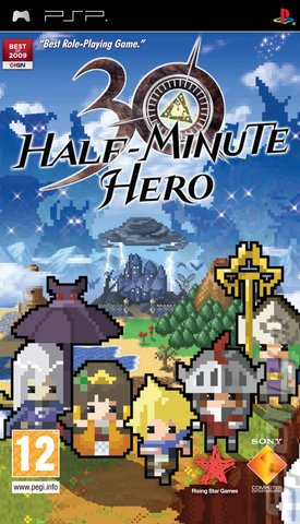 Half-Minute Hero - PSP Cover & Box Art