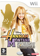 Hannah Montana: Spotlight World Tour - Wii Cover & Box Art