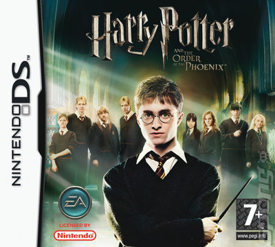 Harry Potter and the Order of the Phoenix - DS/DSi Cover & Box Art