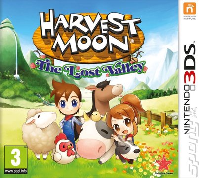 Harvest Moon: The Lost Valley - 3DS/2DS Cover & Box Art