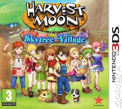 Harvest Moon: Skytree Village - 3DS/2DS Cover & Box Art