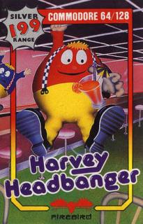 Harvey Headbanger - C64 Cover & Box Art