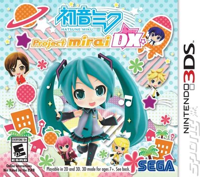 Hatsune Miku: Project MIRAI DX - 3DS/2DS Cover & Box Art