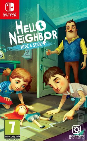 Hello Neighbor: Hide & Seek - Switch Cover & Box Art