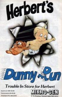 Herbert's Dummy Run - C64 Cover & Box Art