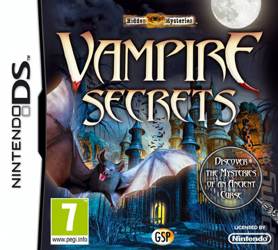 Hidden Mysteries: Vampire Secrets - DS/DSi Cover & Box Art
