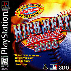 High Heat Baseball 2000 - PlayStation Cover & Box Art
