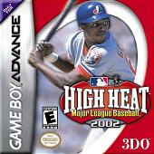 High Heat Major League Baseball 2002 - GBA Cover & Box Art