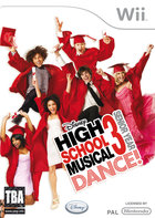 High School Musical 3: Senior Year Dance! - Wii Cover & Box Art