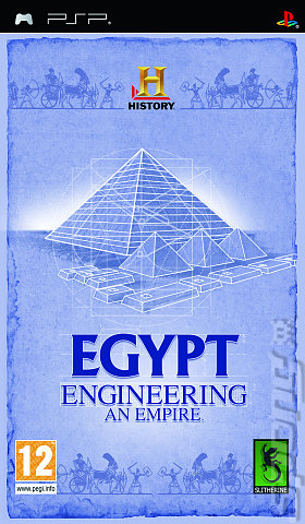 History Egypt: Engineering an Empire - PSP Cover & Box Art