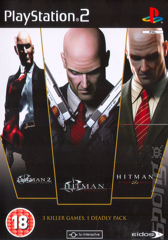 Hitman: The Triple Hit Pack - PS2 Cover & Box Art