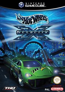 Hot Wheels Velocity X - GameCube Cover & Box Art