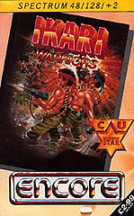 Ikari Warriors - Spectrum 48K Cover & Box Art